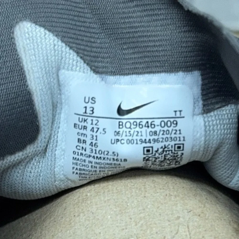 Nike Air Zoom Pegasus 37 Iron Grey Running Shoes BQ9646-009 Mens Size 13 New
